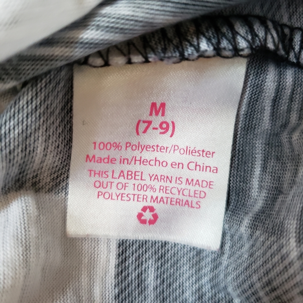 No Boundaries Juniors Plaid Cap Sleeve Tie Top M - Picture 6 of 10